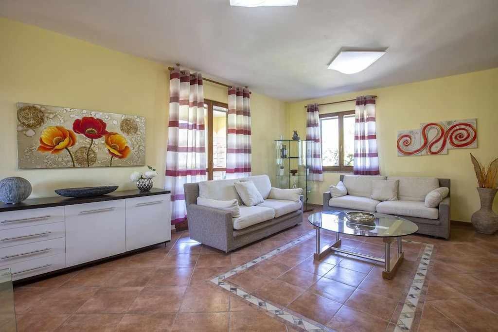 Alghero Villa Mistral Per 7 Persone Terrazza Bbq Ac Wifi المظهر الخارجي الصورة