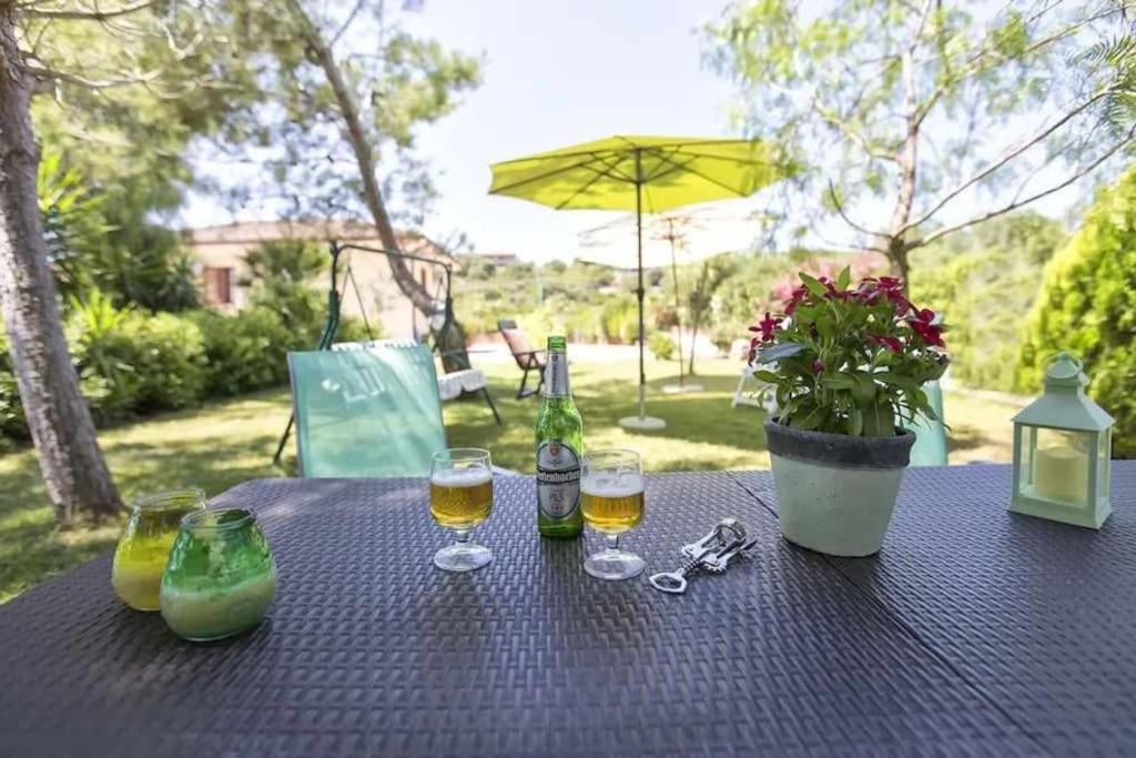Alghero Villa Mistral Per 7 Persone Terrazza Bbq Ac Wifi المظهر الخارجي الصورة